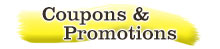 Coupons and Promotions